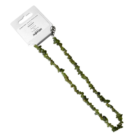 Peridot Chip Necklace