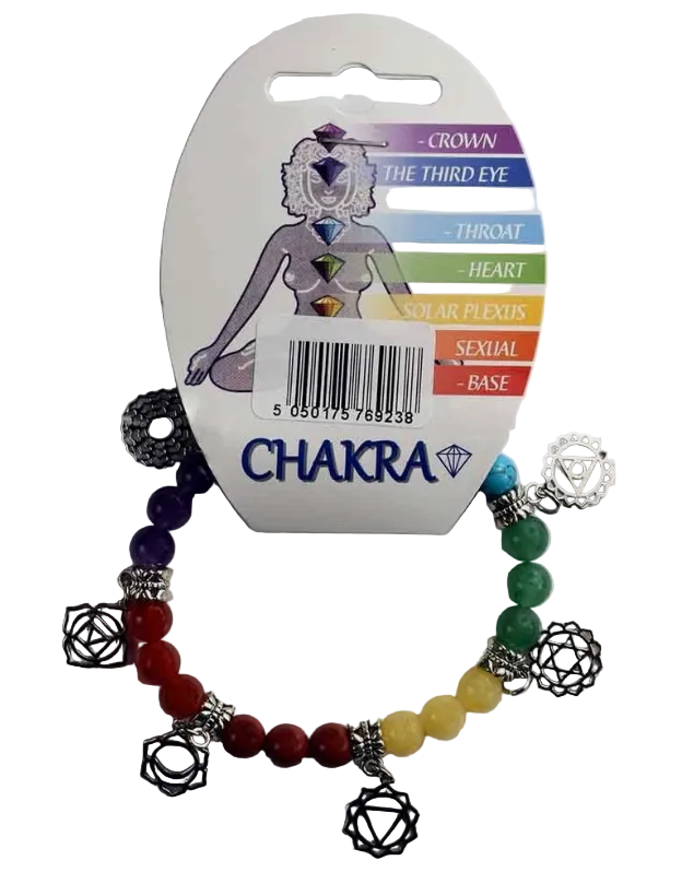 Chakra Charm Symbol Bracelet