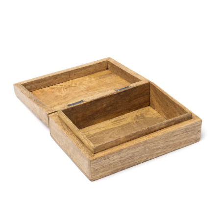 Flower of Life Wooden Box