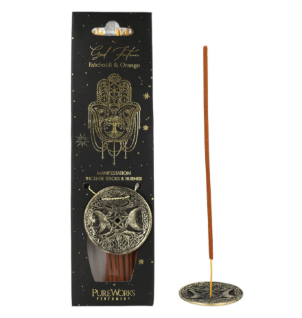 Manifestation Incense Sticks & Holder