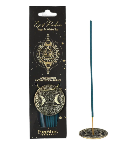Manifestation Incense Sticks & Holder