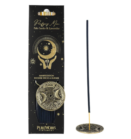Manifestation Incense Sticks & Holder