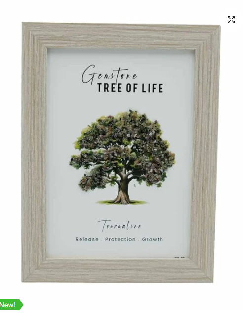 Tourmaline Tree Frame