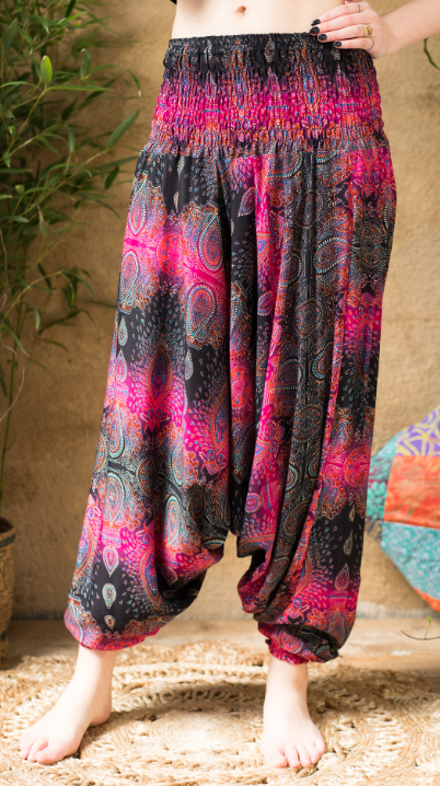 Peacock Paisley Style Trousers