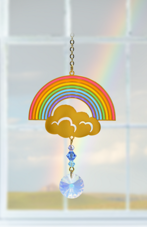 Rainbow Cloud Charm