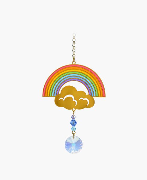 Rainbow Cloud Charm