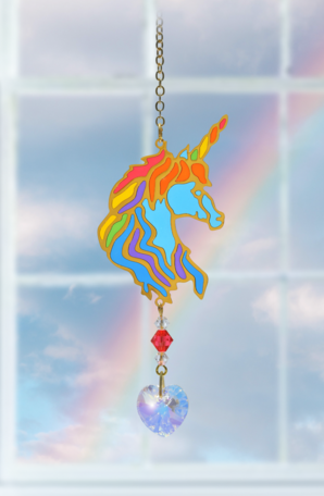 Unicorn Rainbow Charm