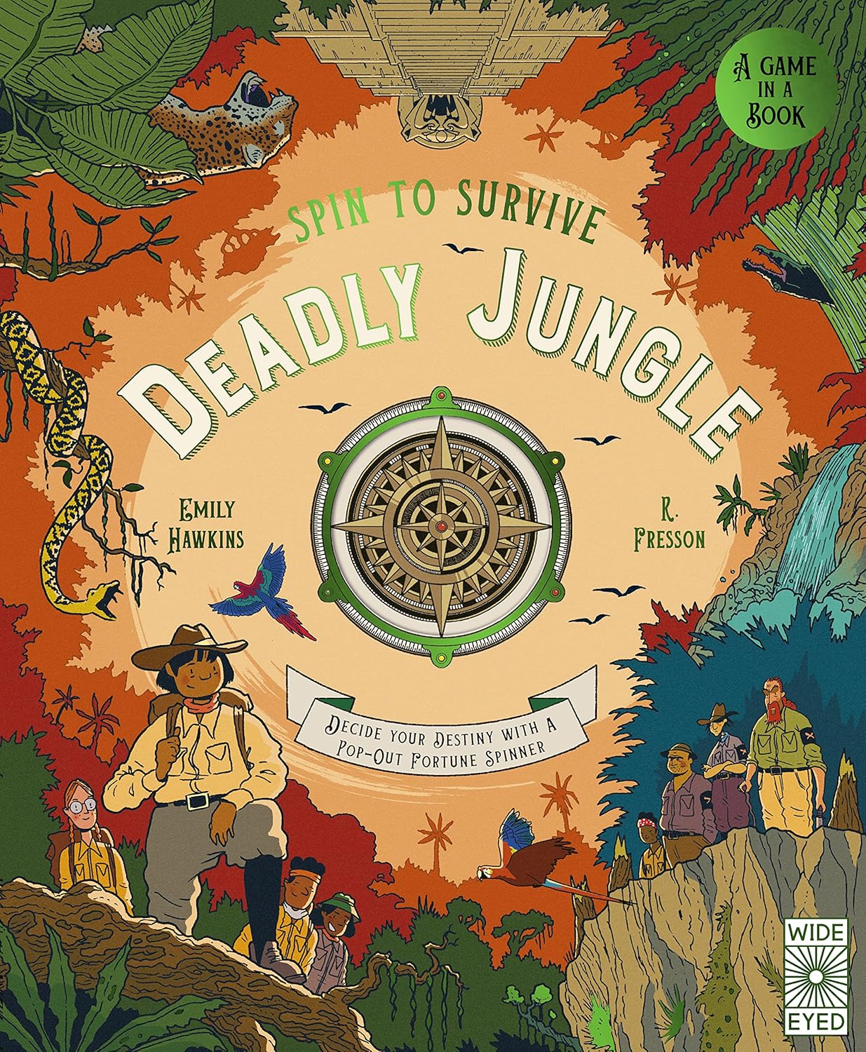 Spin To Survive Deadly Jungle