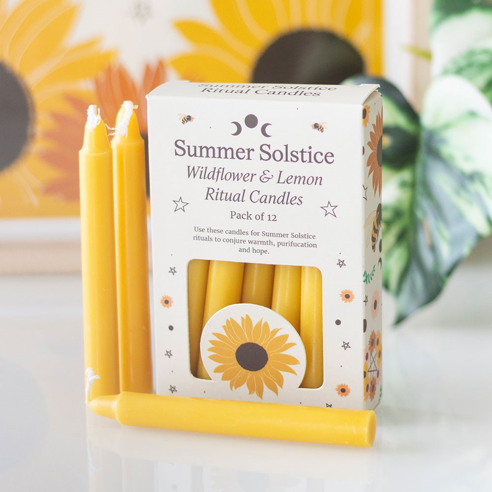Summer Solstice Ritual Candles