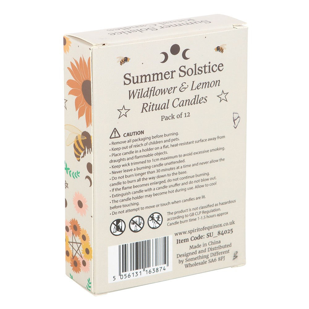 Summer Solstice Ritual Candles