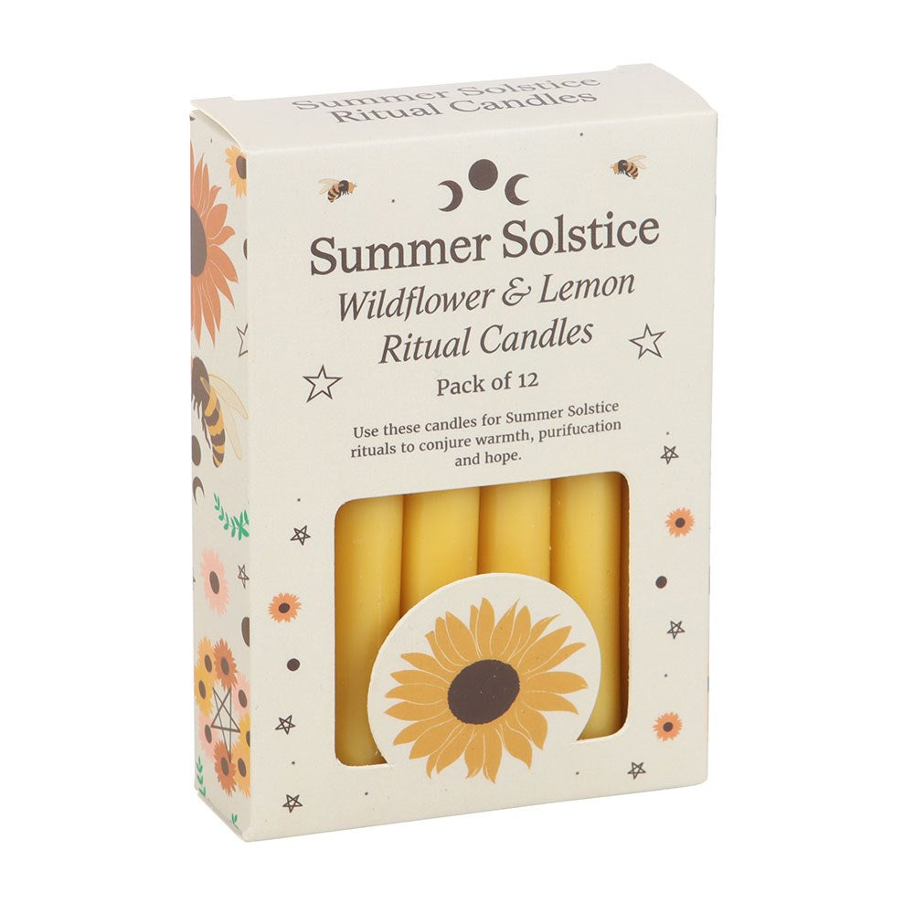 Summer Solstice Ritual Candles