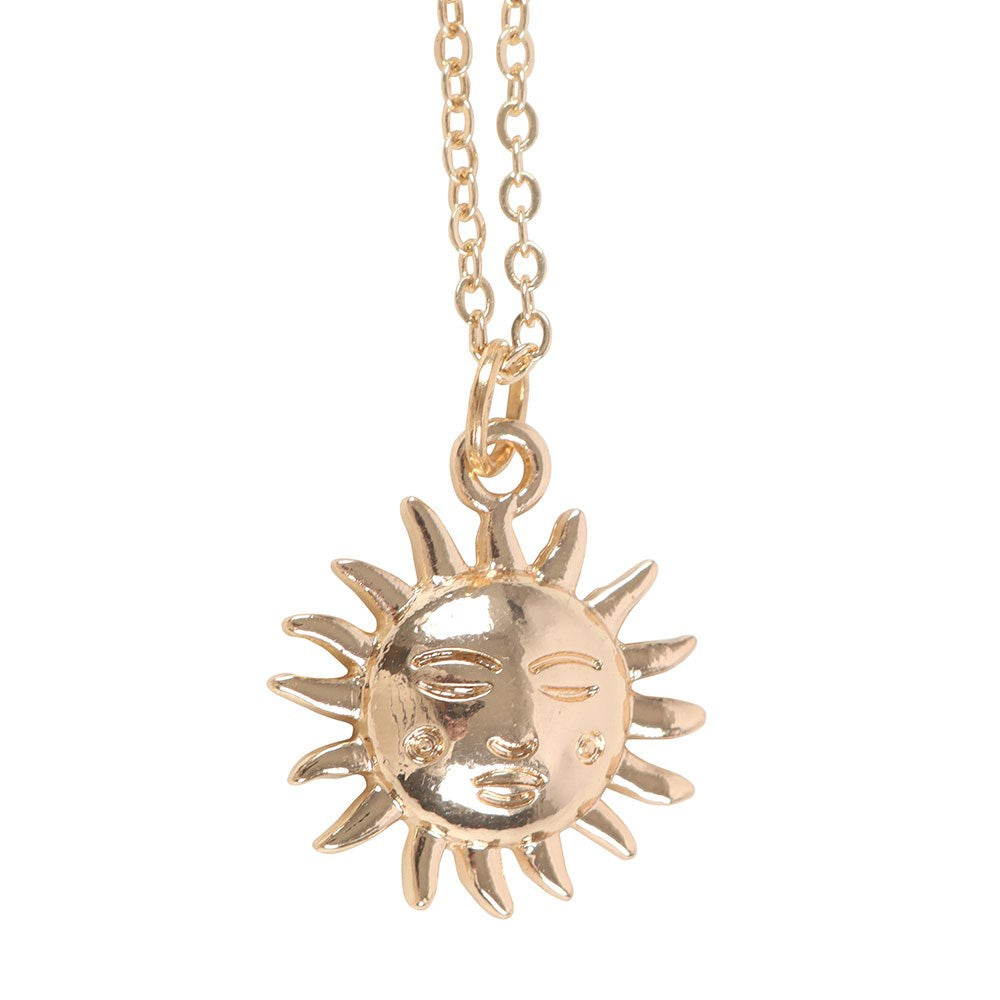 Sun Necklace Greeting Card