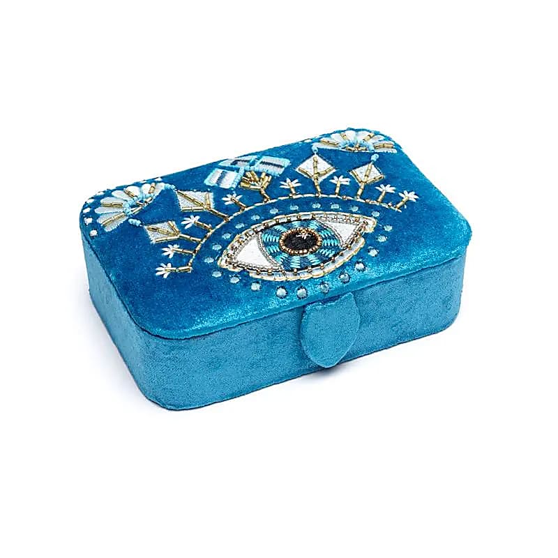 Velvet All Seeing Eye Tarot Box