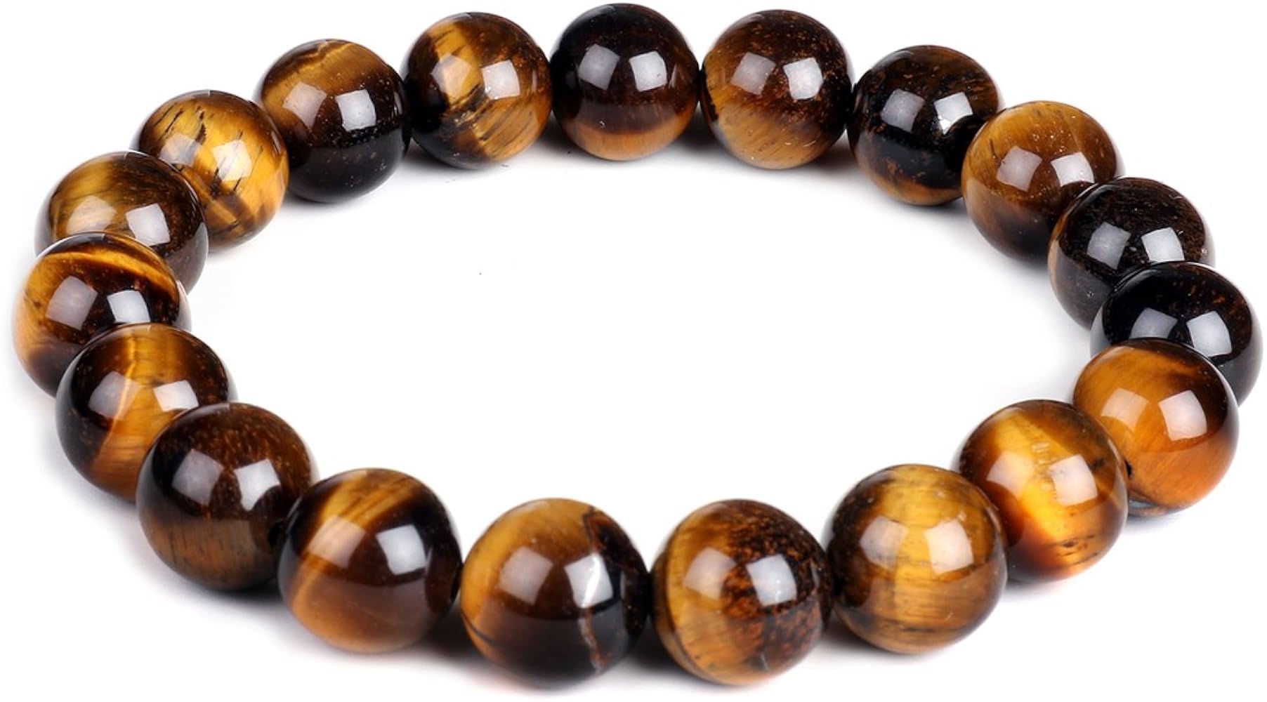 Tigers Eye Beaded Bracelet