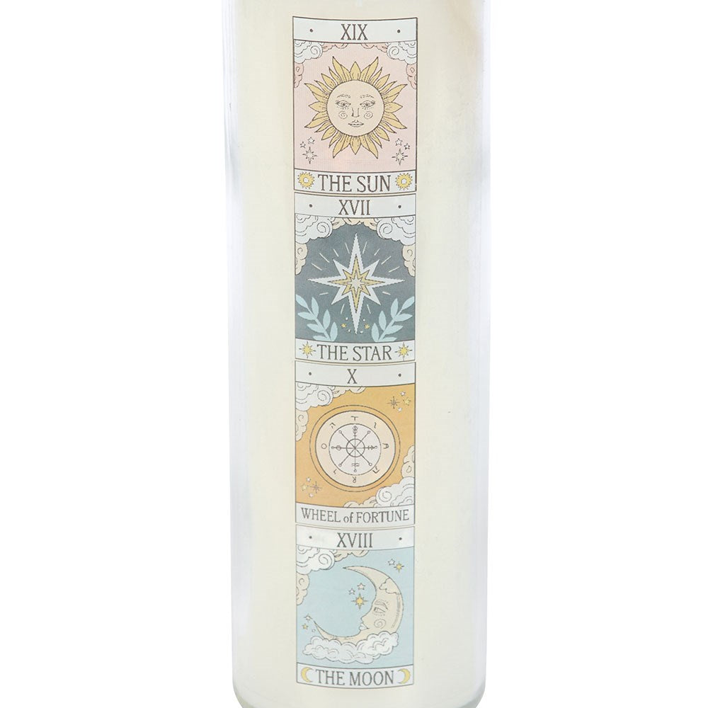 Vintage Rose Tarot Candle