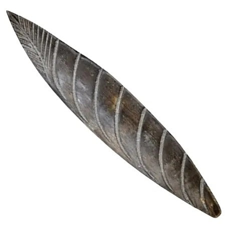 Leaf Wooden Incense Holder (Silver)