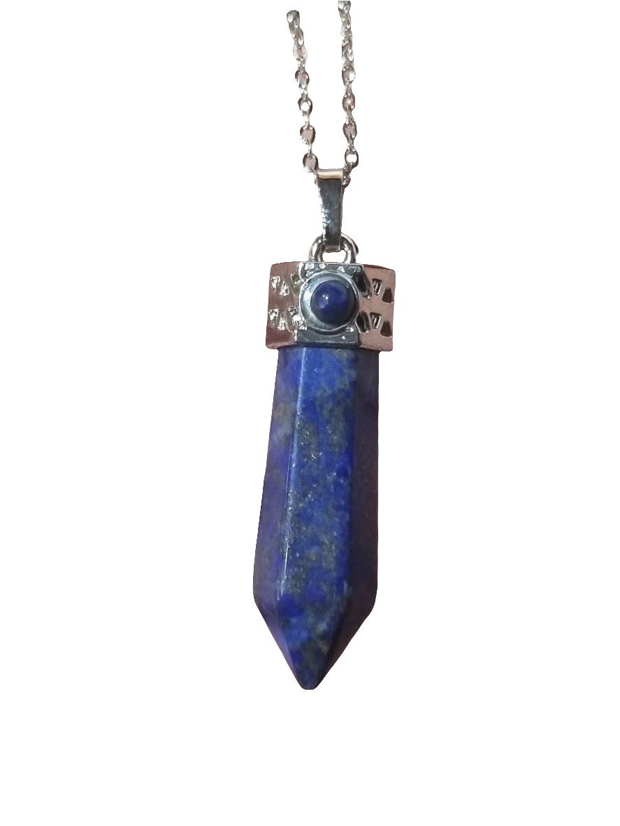 Lapis Lazuli Wand Pendant