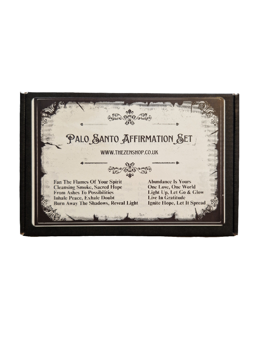 Palo Santo Affirmation Set