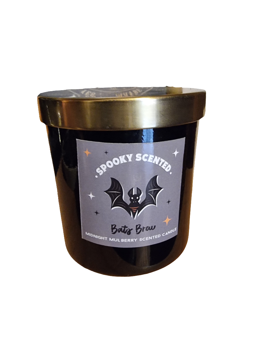 Bats Brew Candle