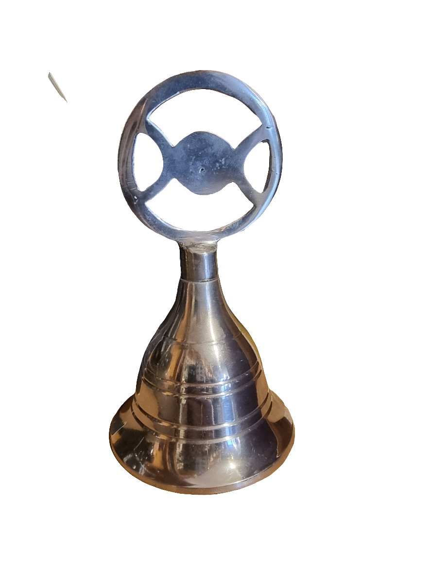 Triple Moon Silver Bell
