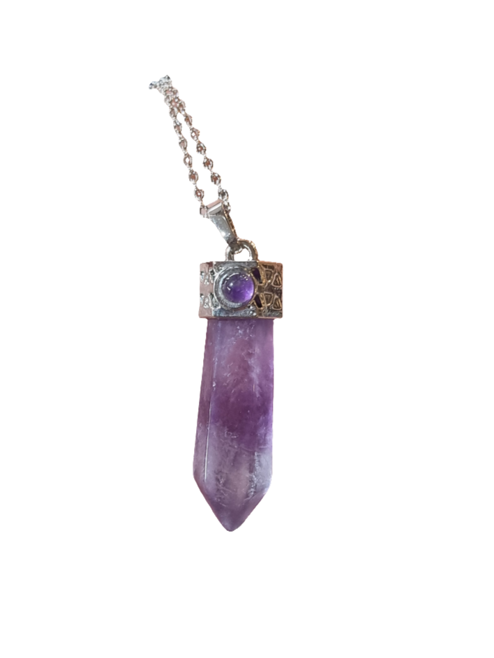 Amethyst Wand Pendant