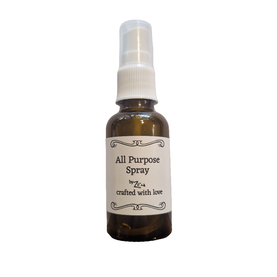 All Purpose Spray bottle with a label on a white background