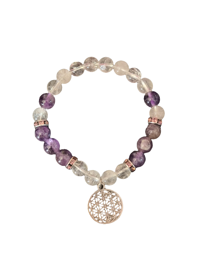 Flower of Life Beaded Bracelet
