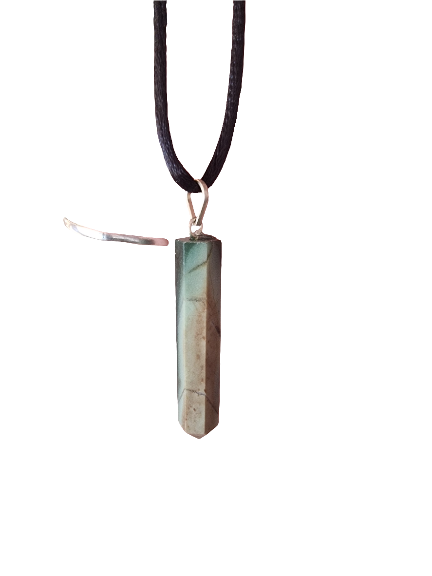 Jade Pencil Point Pendant