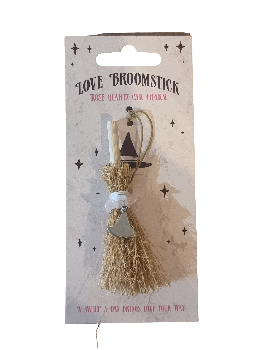 Love Broomstick Car Cham