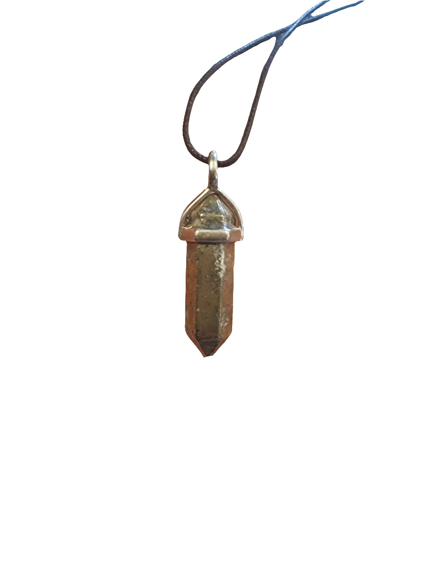 Pyrite Point Pendant