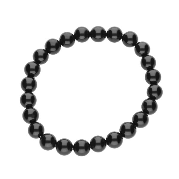 Obsidian Beaded Bracelet