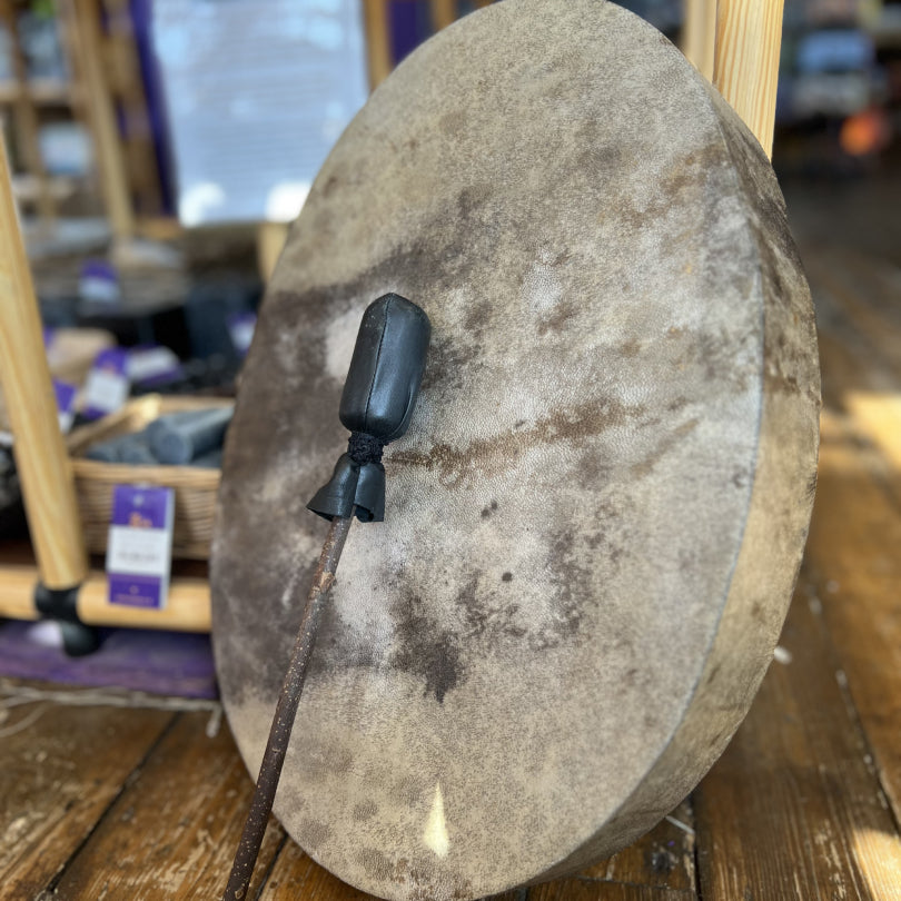 Buffalo Oval Hand Drum (18Inch)