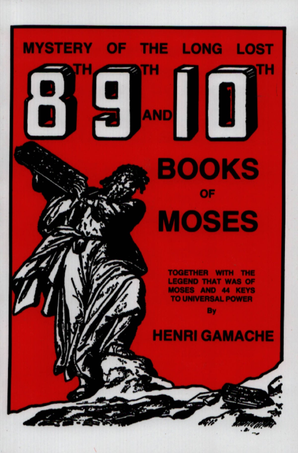 Mystery of 8,9,10 Books of Moses