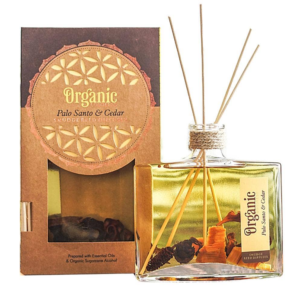 Organic Reed Diffuser (Palo Santo & Cedar)