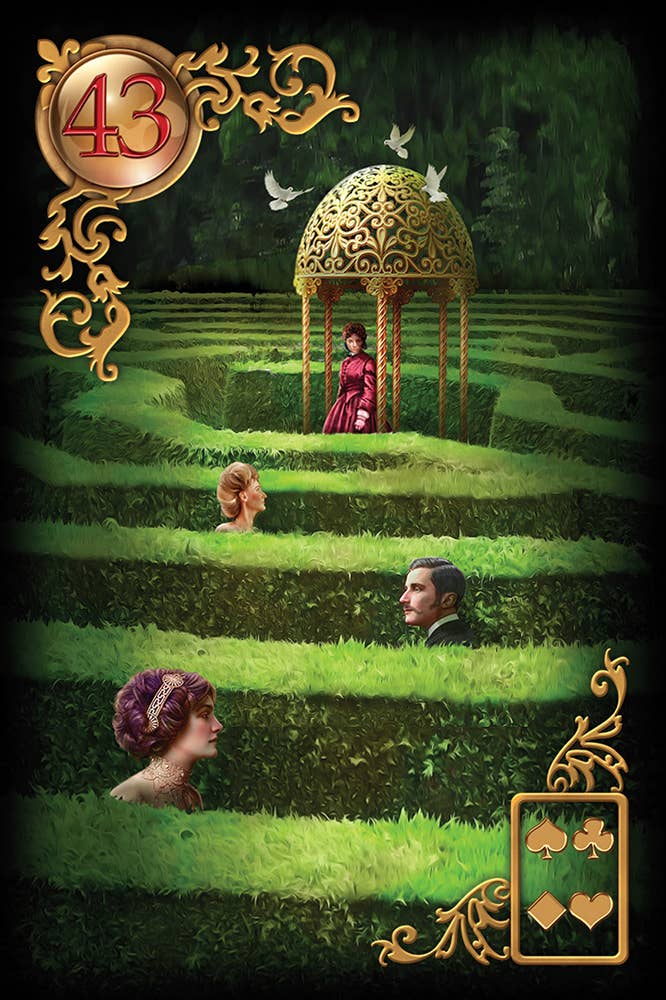 Gilded Reverie Lenormand Oracle (Pocket Edition)