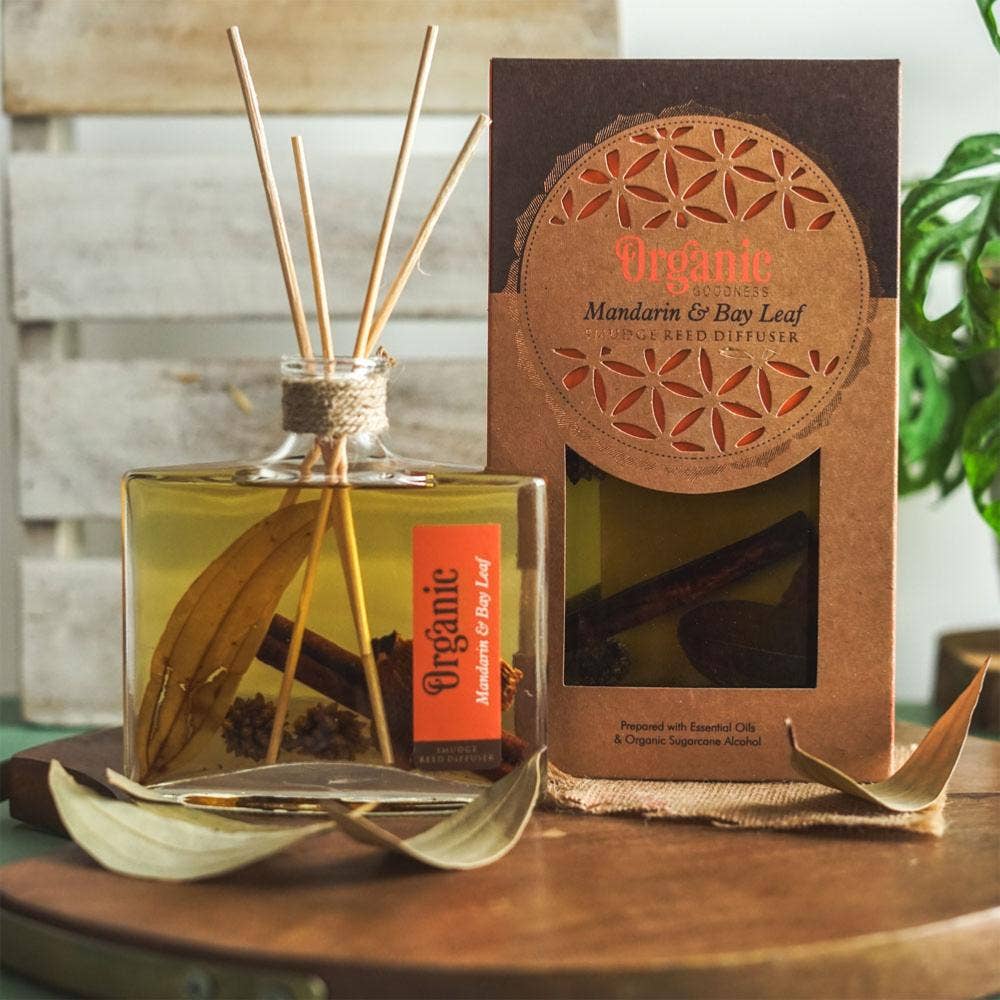 Organic Reed Diffuser (Mandarin & Bay Leaf)