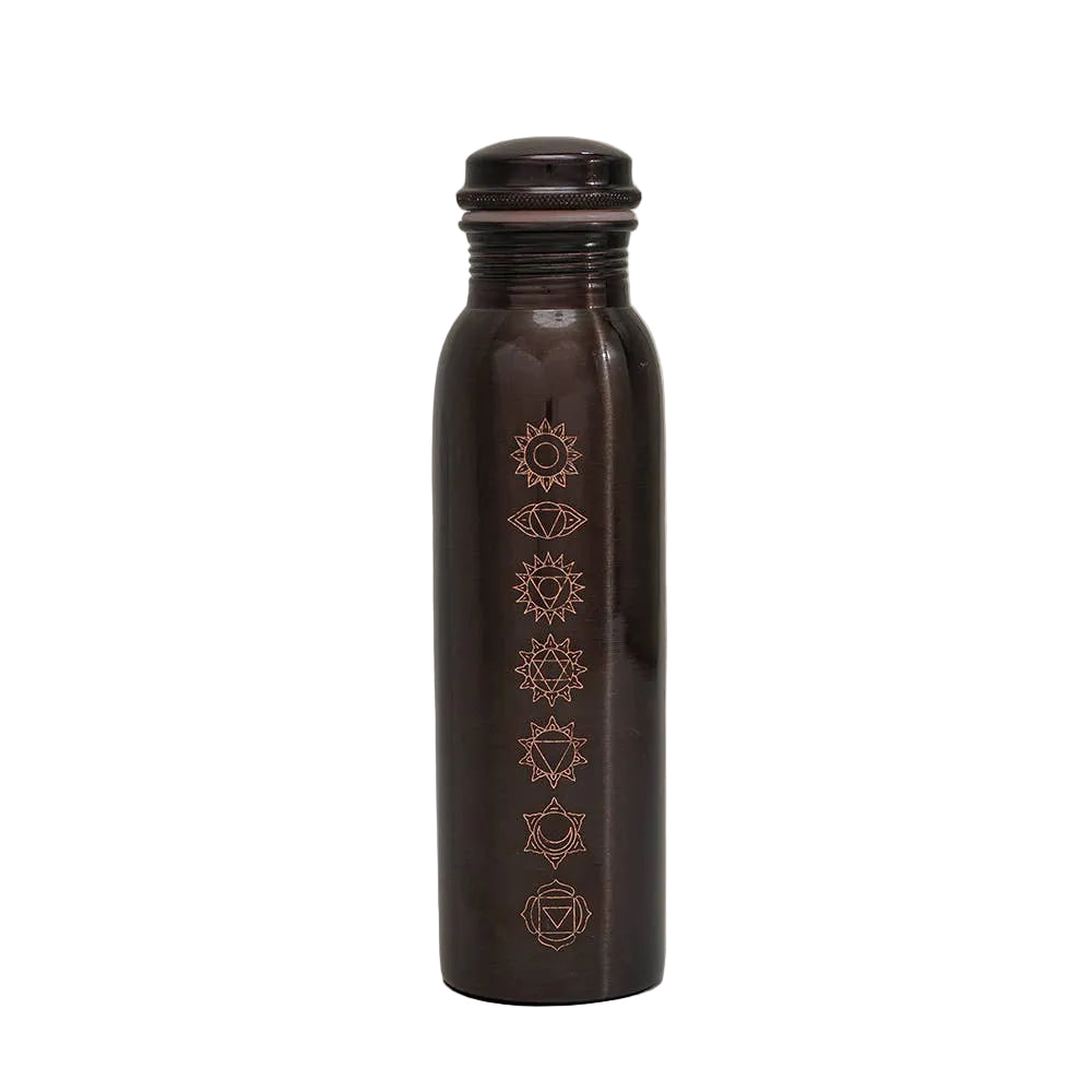 Pure Copper Water Bottle (7 Chakras)