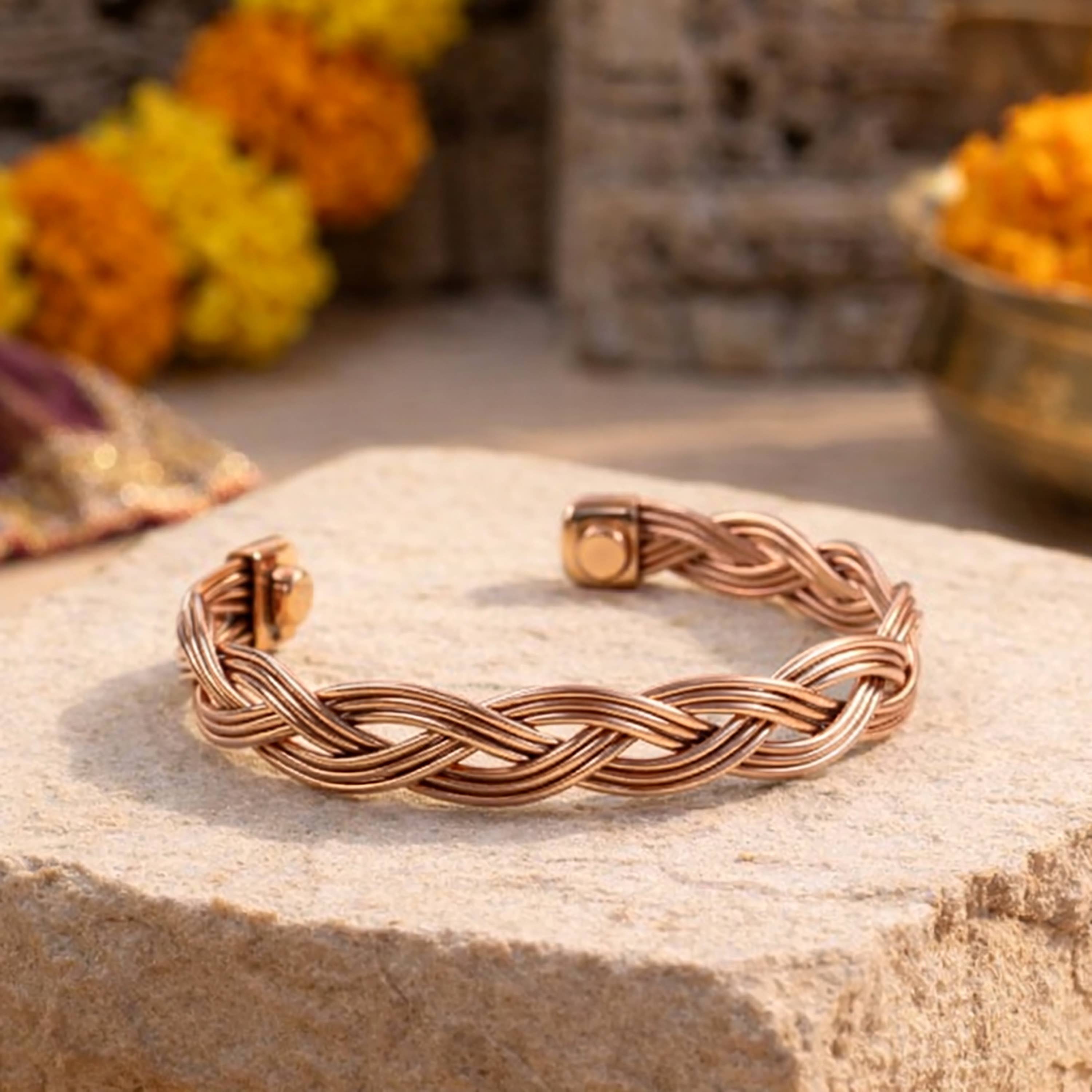 Copper Magnet Bracelet (Design 79)