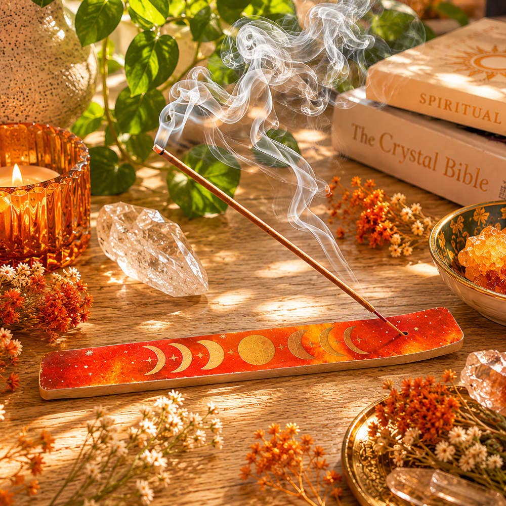 Moon Phase Incense Holder