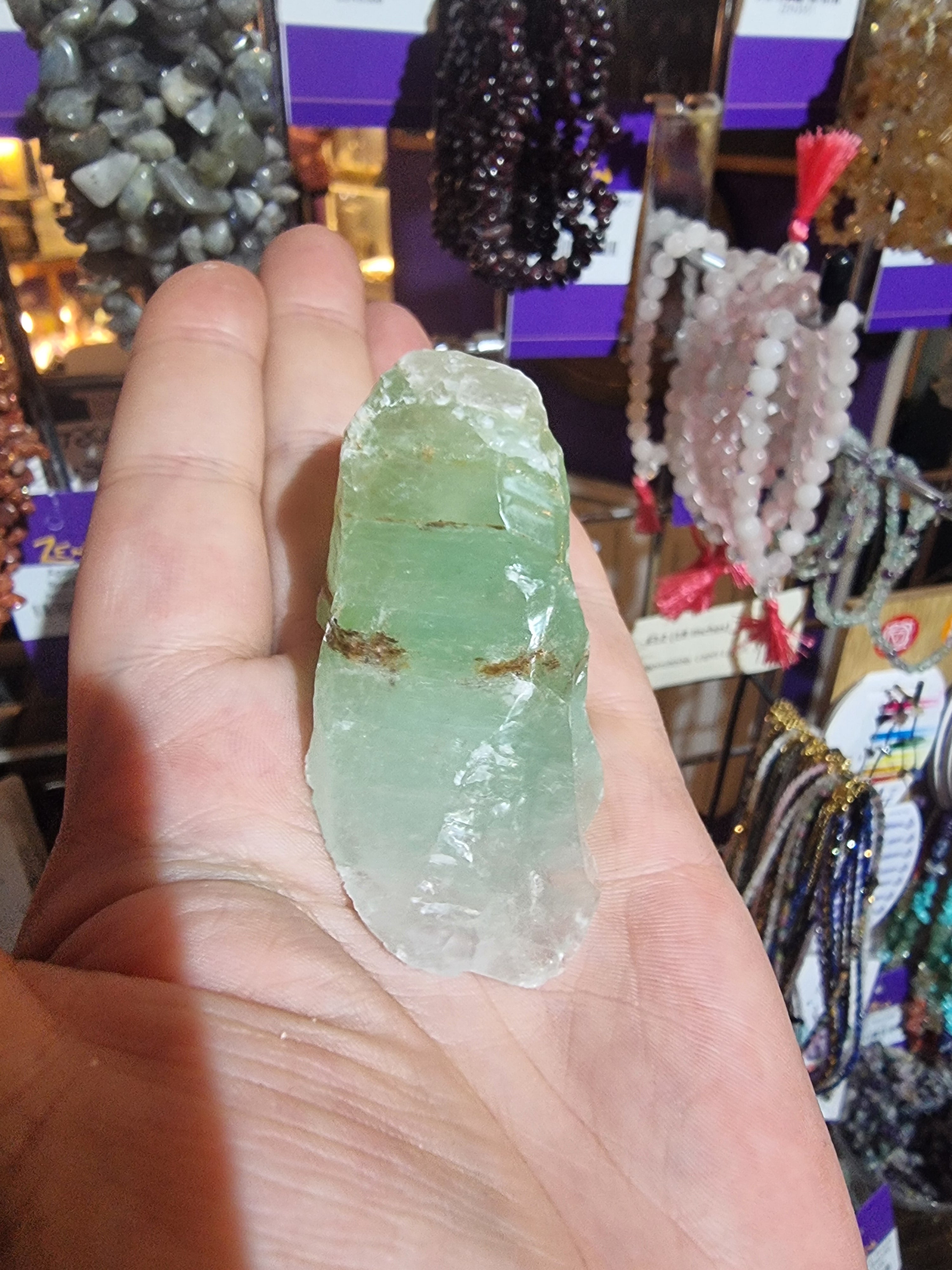 Green Calcite (Large)