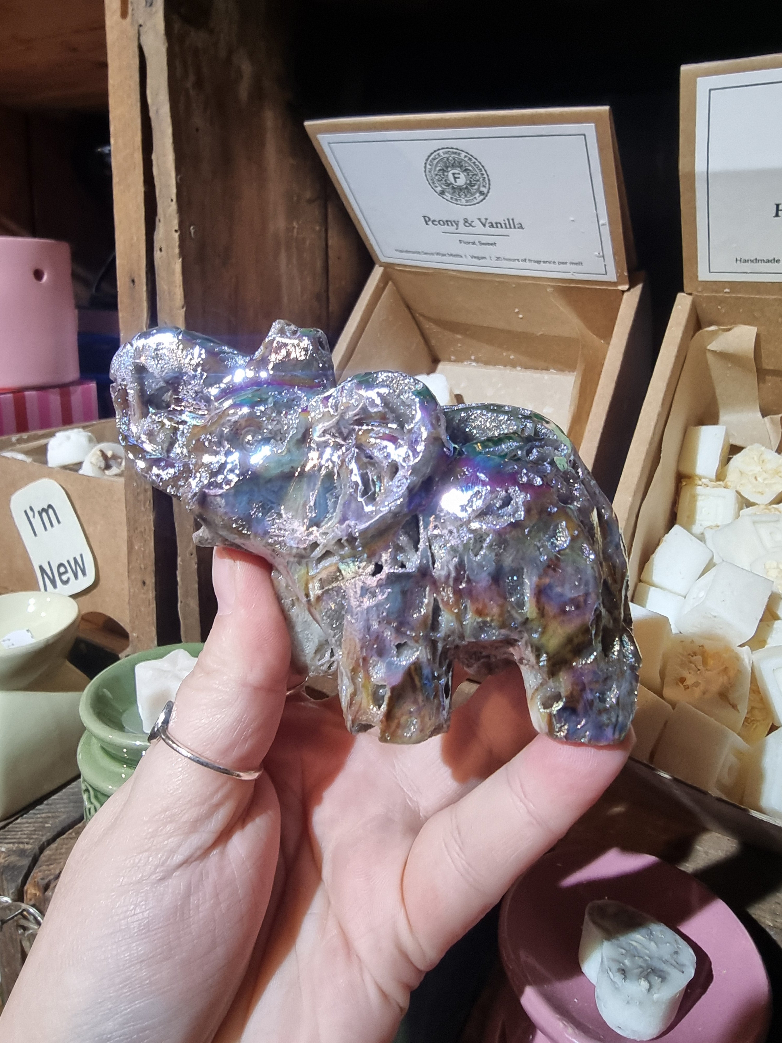 Sphalerite Aura Elephant