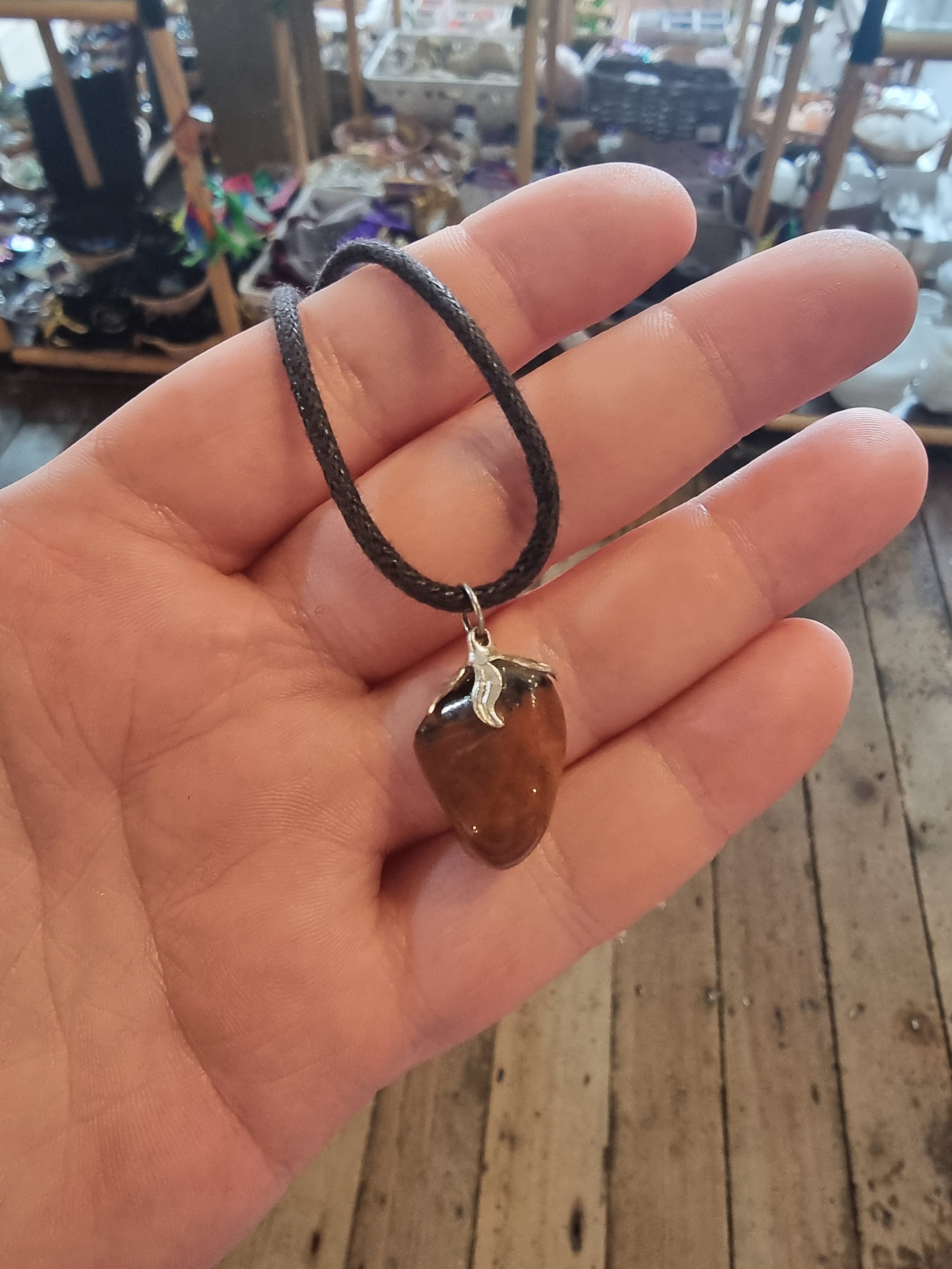 Petrified Wood Pendant