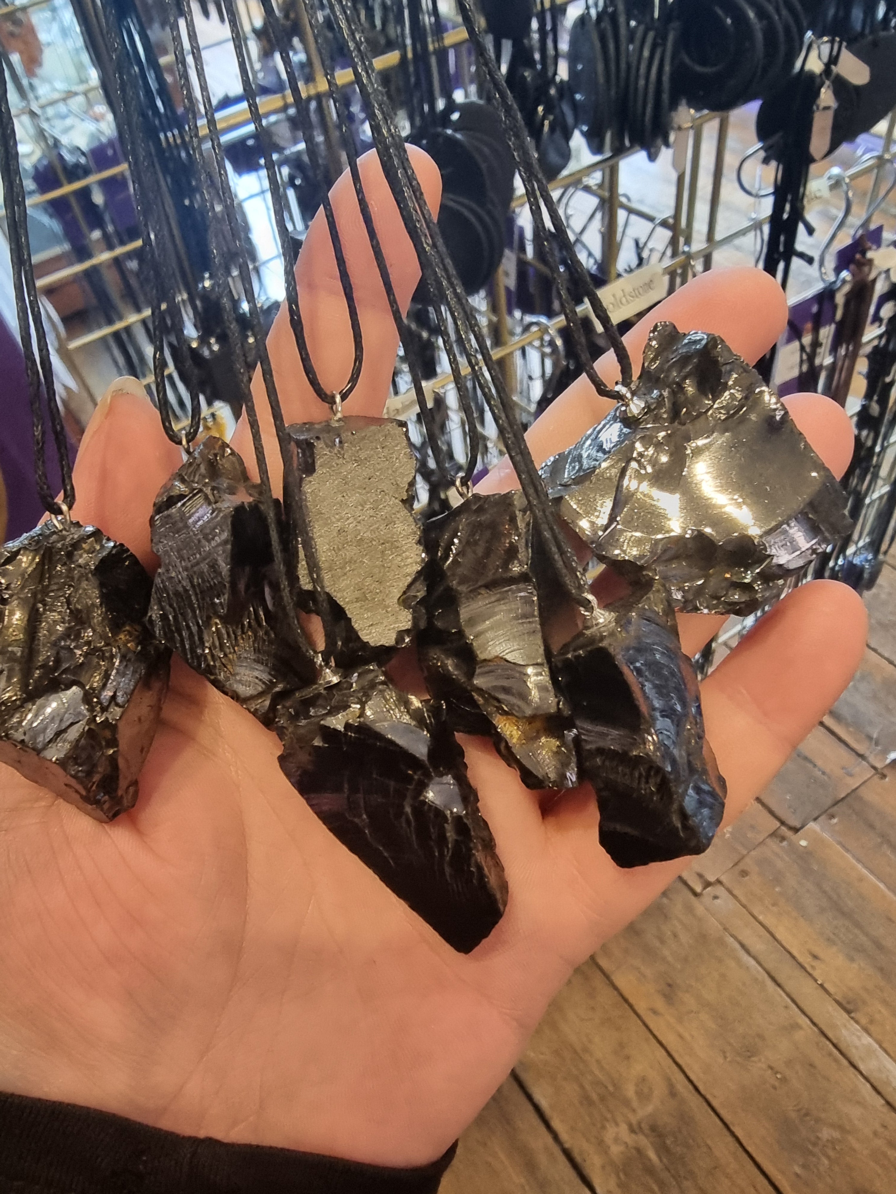Elite Shungite Pendant (Medium)