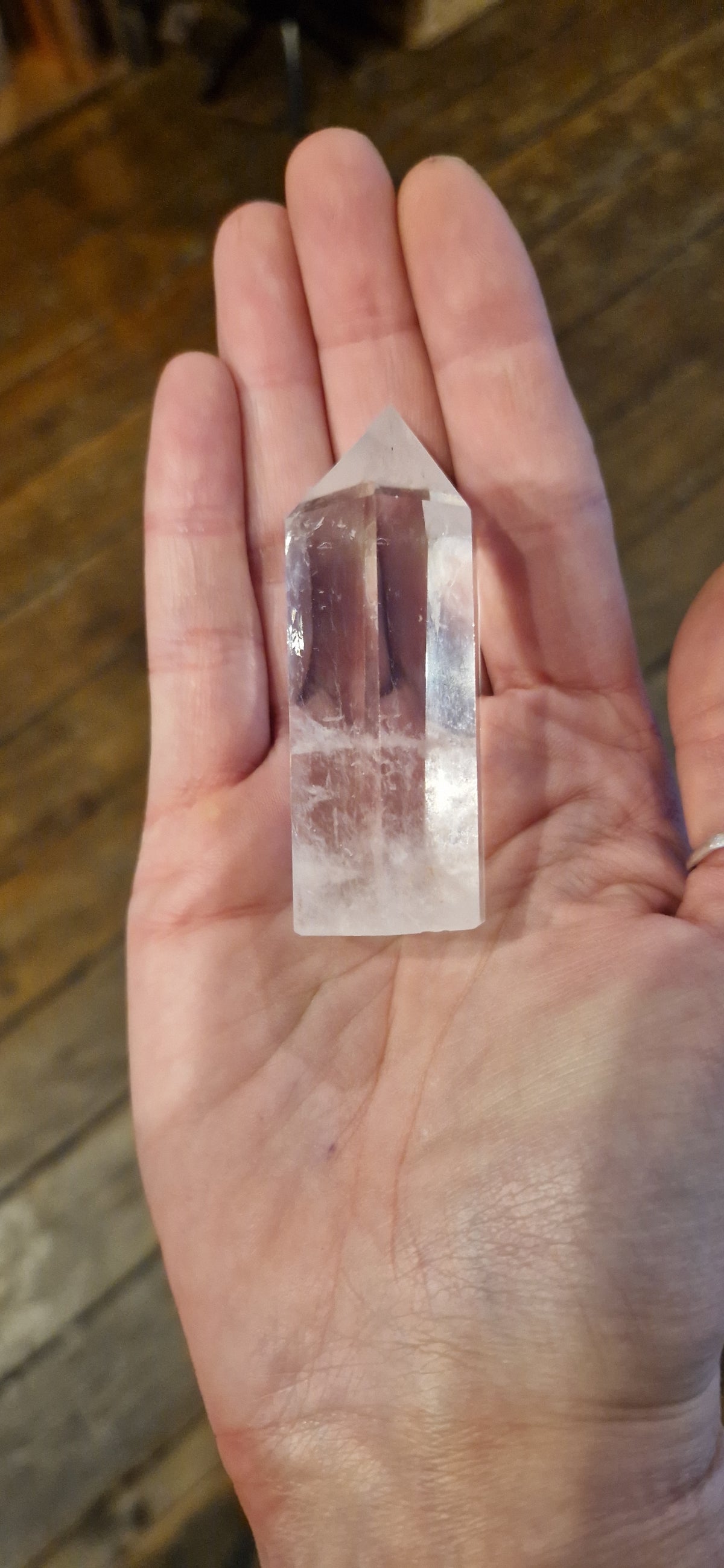 Clear Quartz Tower (No. 13)