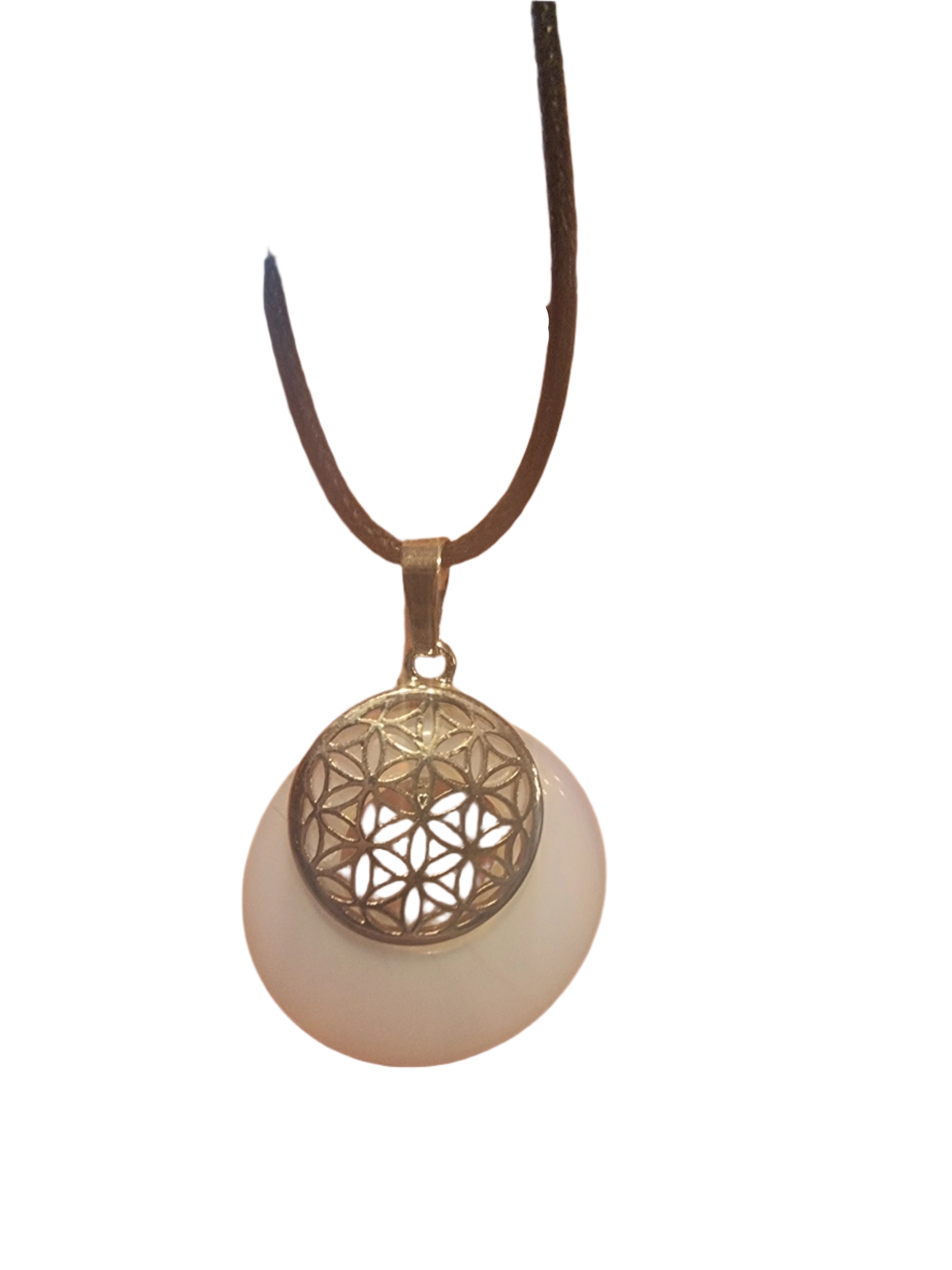 Opalite Flower Of Life Pendant