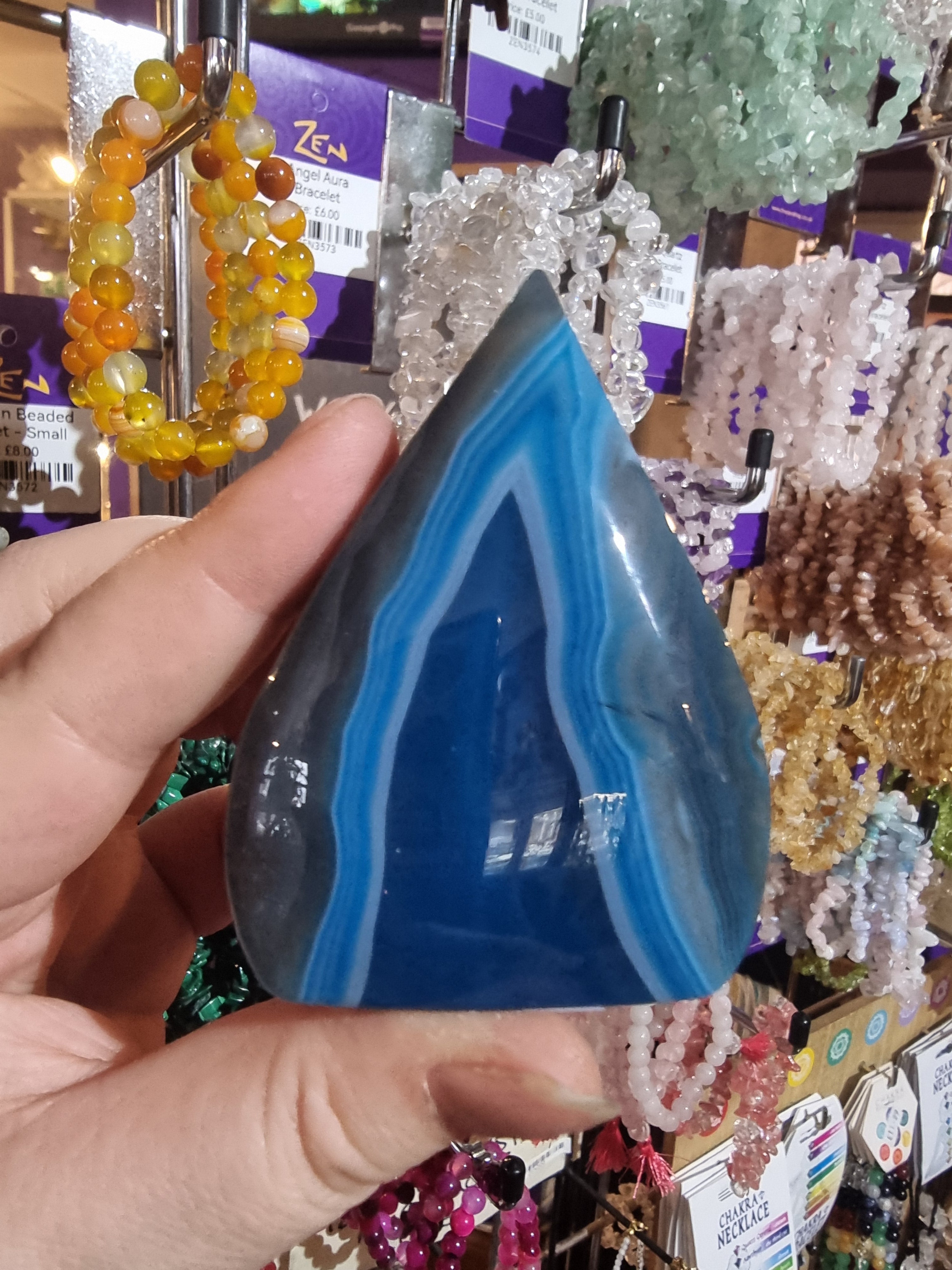Blue Agate Flame