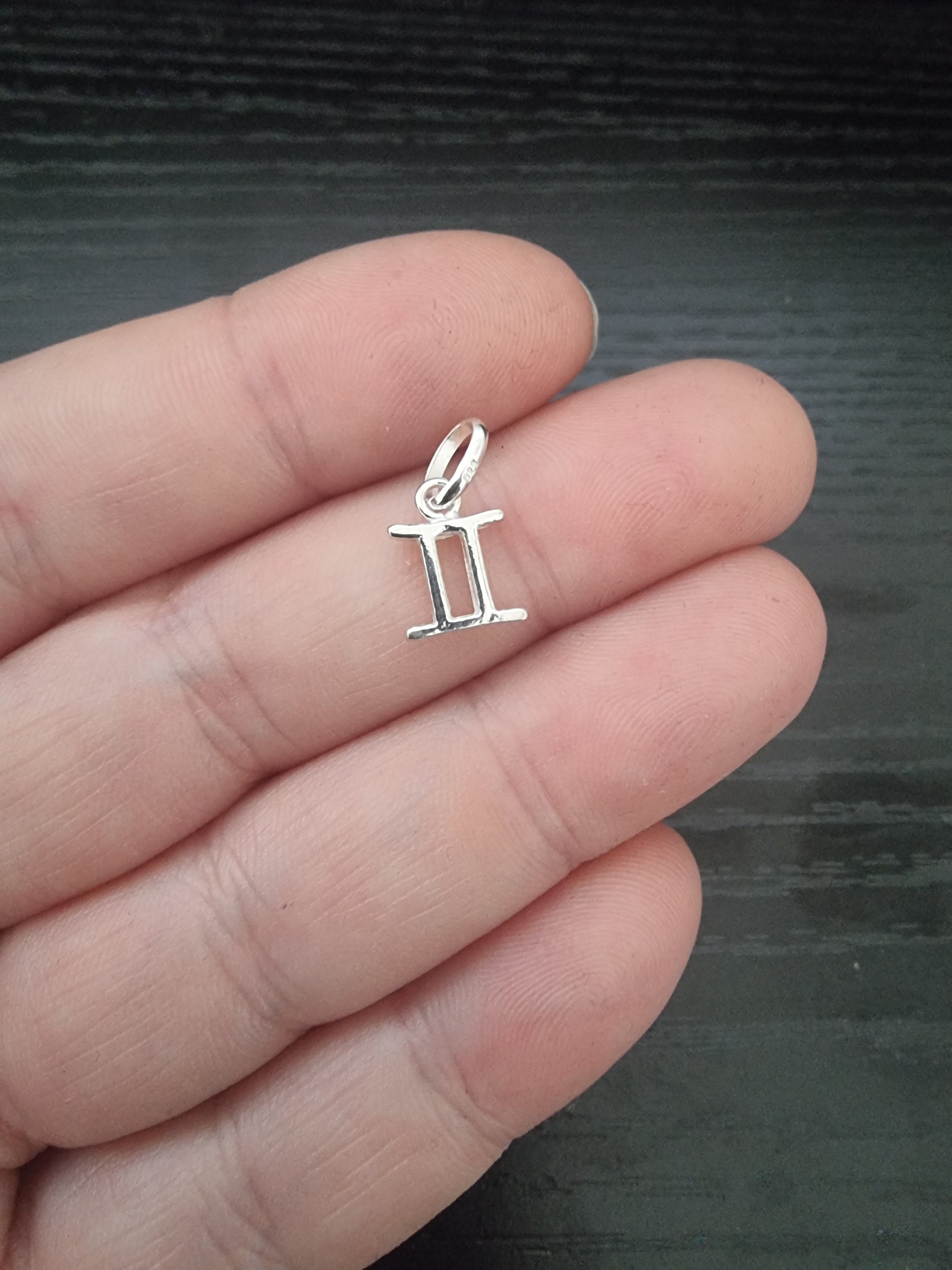 Gemini Silver Necklace