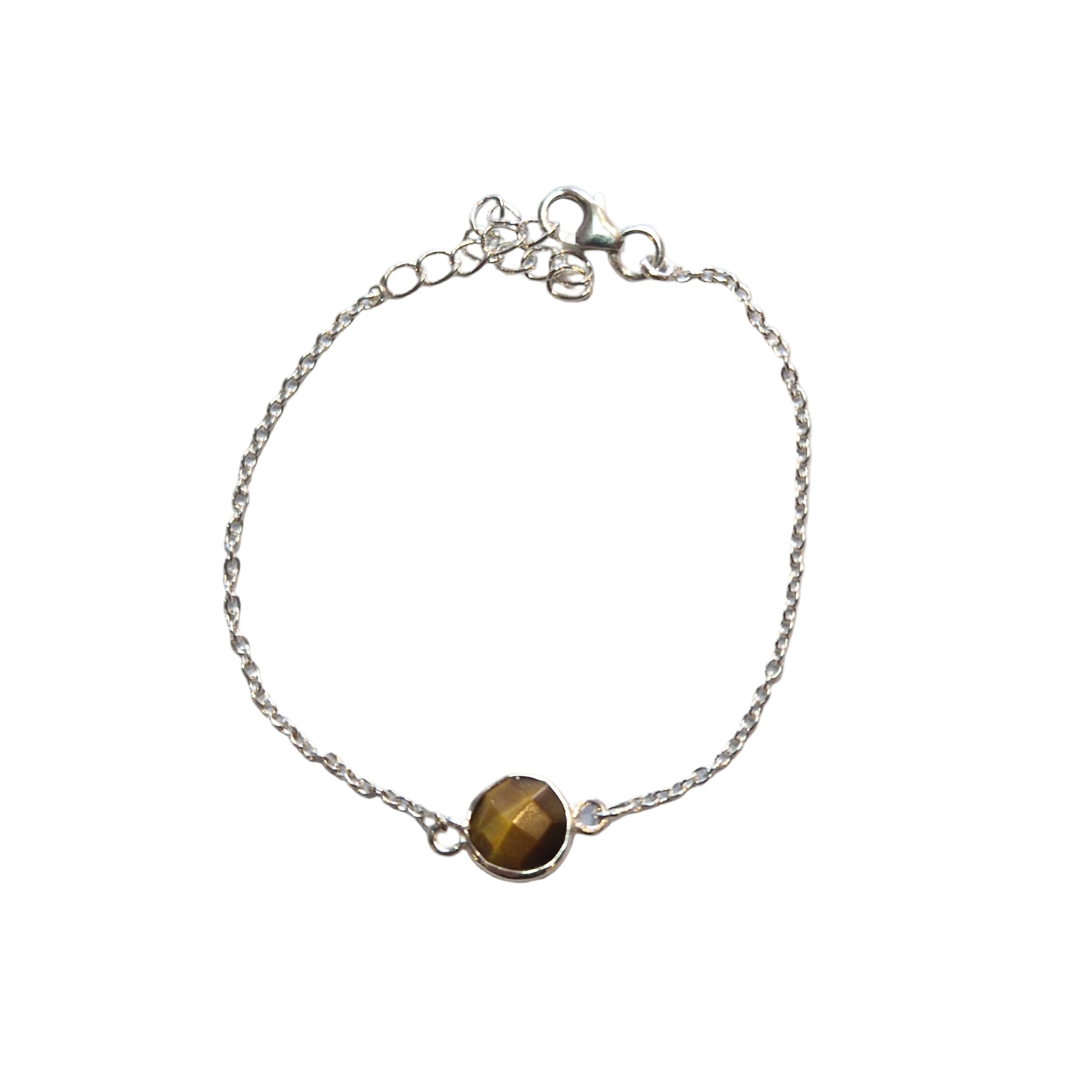 Tiger’s Eye Silver Bracelet