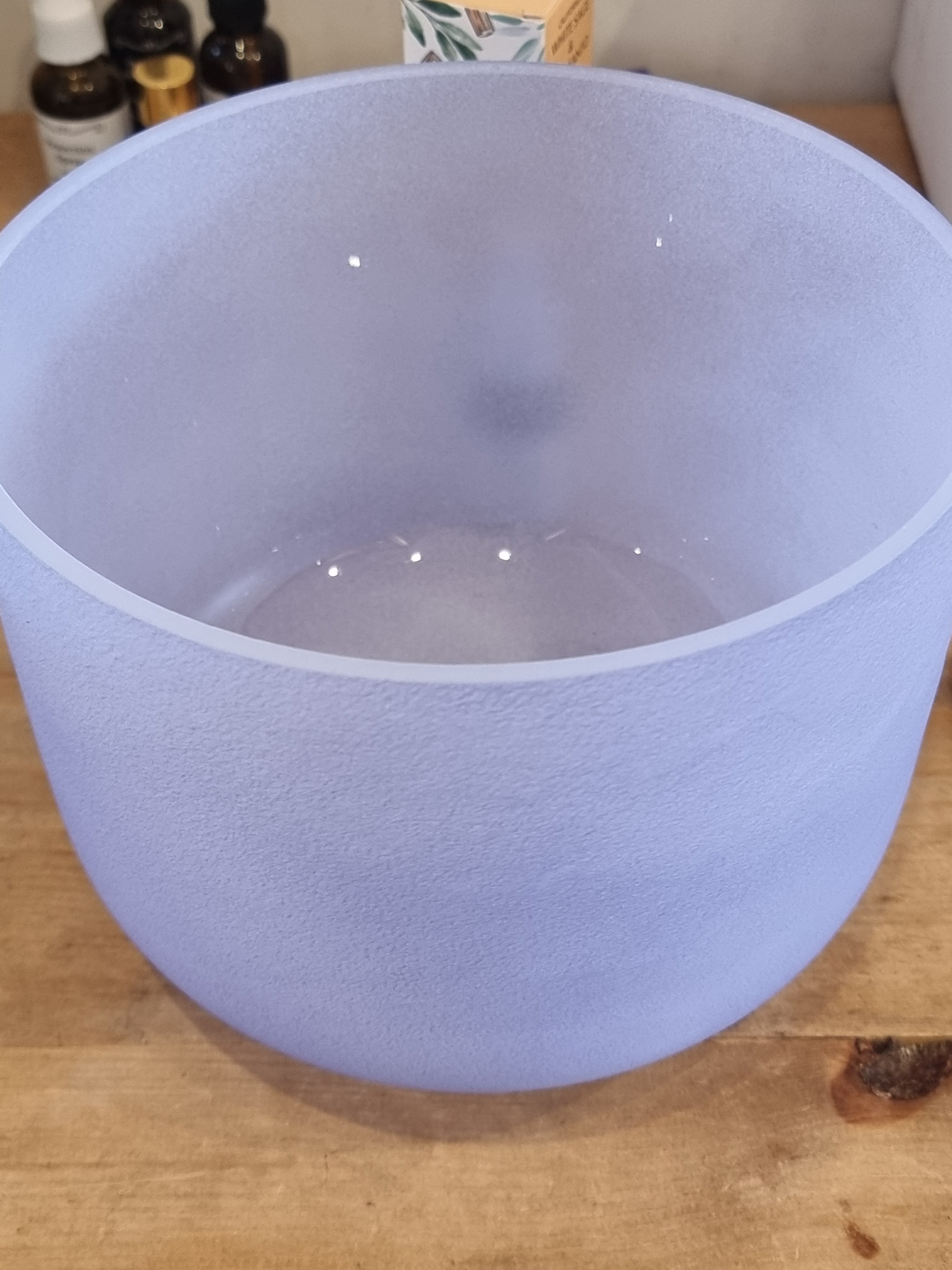Crystal Singing Bowl (Purple)