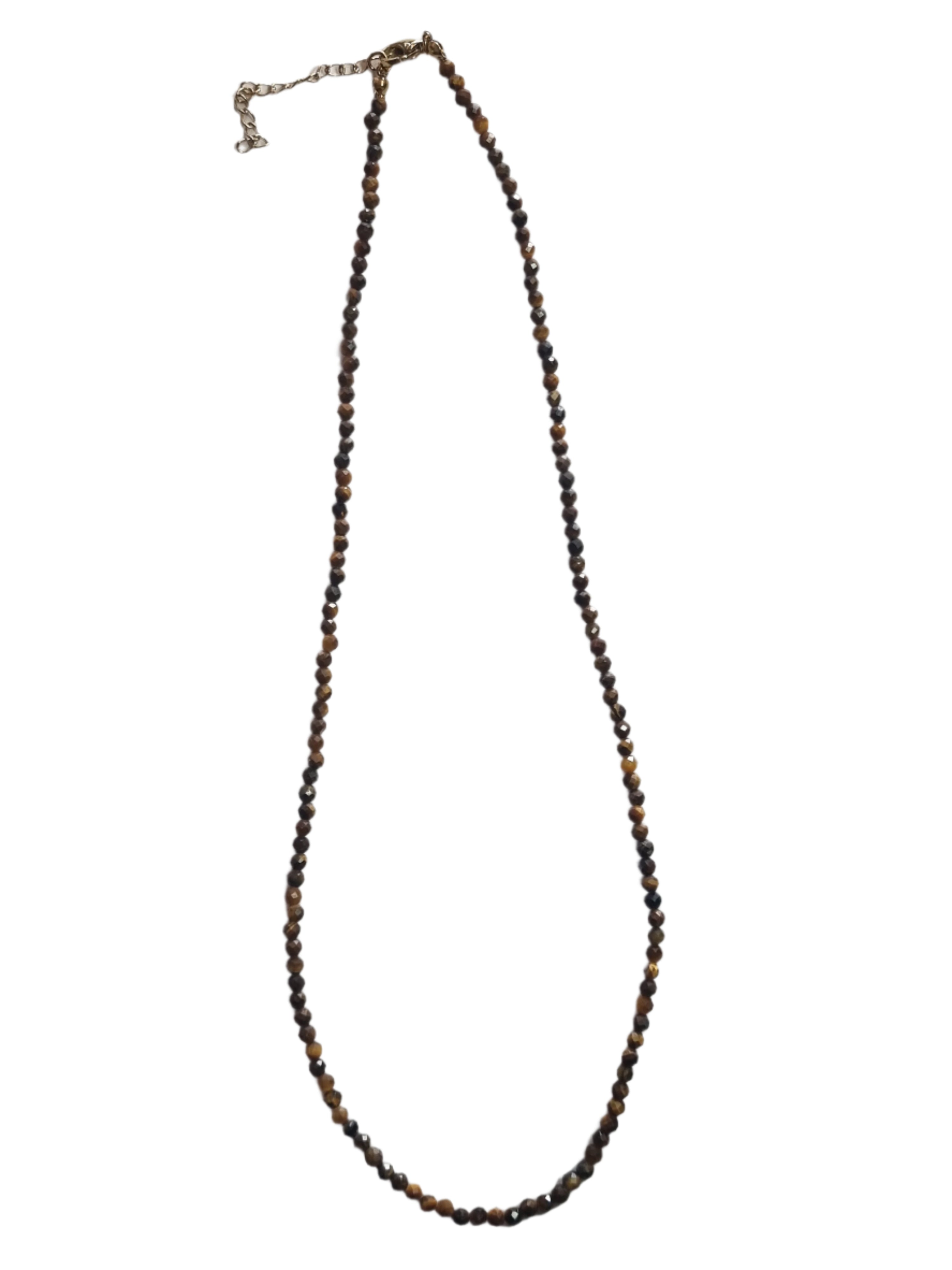 Tigers Eye Faceted Necklace